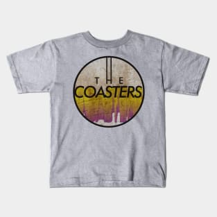 THE COASTERS - VINTAGE YELLOW CIRCLE Kids T-Shirt